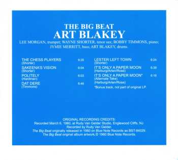 CD Art Blakey & The Jazz Messengers: The Big Beat