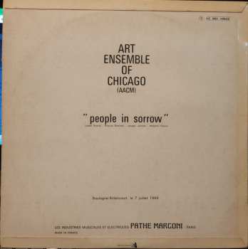 LP The Art Ensemble Of Chicago: People In Sorrow