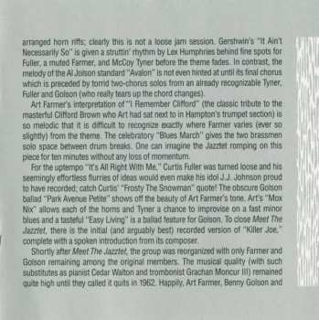 CD Art Farmer: Meet The Jazztet