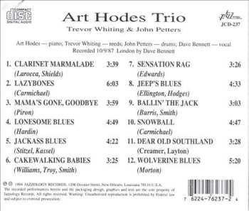 CD Art Hodes Trio: Art Hodes Trio