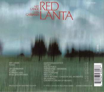 CD Jan Garbarek: Red Lanta