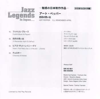 CD Art Pepper: I'll Remember April LTD