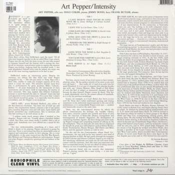 LP Art Pepper: Intensity CLR | LTD | NUM