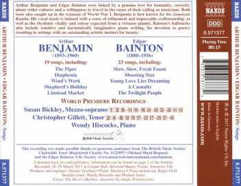 CD Arthur Benjamin: Songs