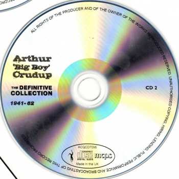 4CD Arthur "Big Boy" Crudup: The Definitive Collection 1941-62