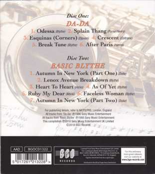 2CD Arthur Blythe: Da-Da / Basic Blythe