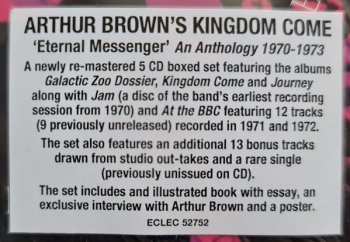 5CD/Caja Arthur Brown's Kingdom Come: Eternal Messenger (An Anthology 1970-1973)