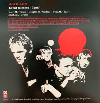 SP Article 58: Event To Come LTD