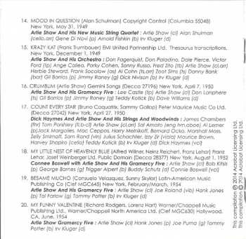 2CD Artie Shaw: The Artie Shaw Collection 1932-54