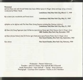 CD Artie Shaw: The Artistry of Artie Shaw