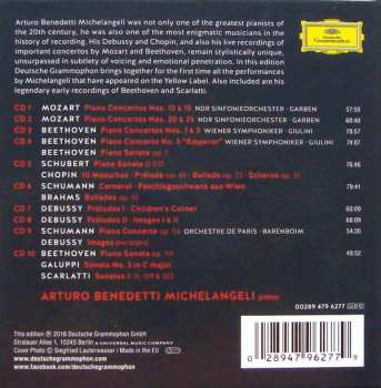 10CD/Caja Arturo Benedetti Michelangeli: Complete Recordings On Deutsche Grammophon
