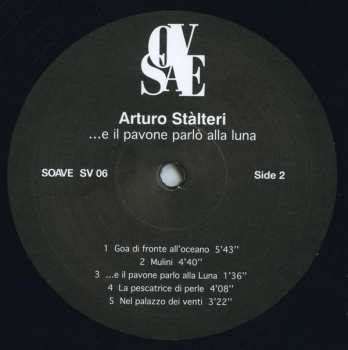 LP Arturo Stalteri: ...E Il Pavone Parlò Alla Luna LTD