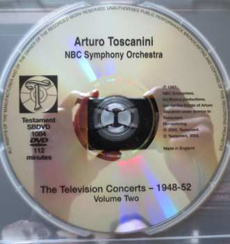 DVD Arturo Toscanini: The Television Concerts - 1948-52. Volume Two.