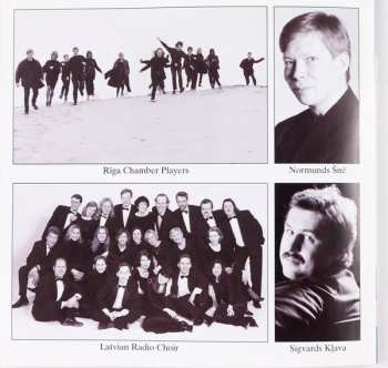 CD Latvian Radio Choir: Lacrimosa / Concerto Grosso /3 Verlaine Poems / Cello Concerto / Salve Regina