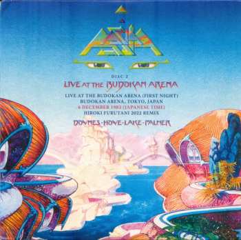 2LP/2CD/Caja/Blu-ray Asia: Live At The Budokan Arena Tokyo, Japan 1983 DLX | LTD | CLR