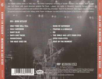 CD/DVD Asia: Live In Moscow: Access All Areas