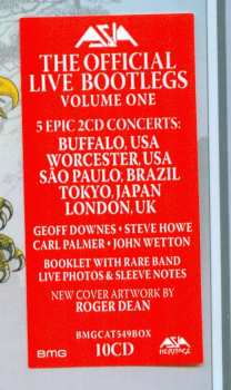 10CD/Caja Asia: The Official Live Bootlegs Volume 1