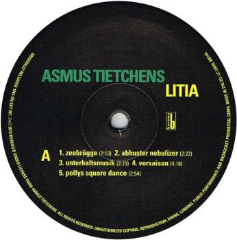 LP Asmus Tietchens: Litia