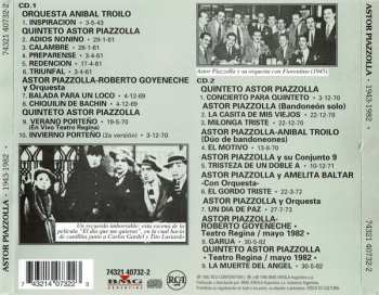 2CD Astor Piazzolla: 1943-1982