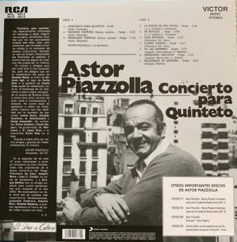 LP Astor Piazzolla: Concierto Para Quinteto