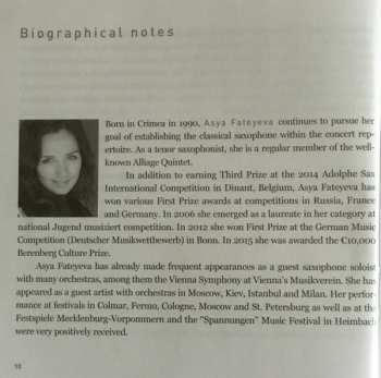 CD Asya Fateyeva: Saxophone