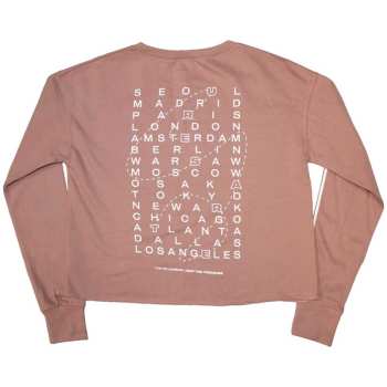 Mercancía Ateez: Ateez Unisex Sweatshirt: Fellowship Map The Treasure Crop (back Print & Ex-tour) (small) S