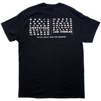 Mercancía Ateez: Ateez Unisex T-shirt: Fellowship Map The Treasure (back Print & Ex-tour) (small) S
