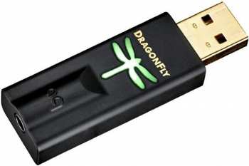 Técnica de áudio Audioquest DRAGONFLY Black USB-DAC