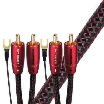 Técnica de áudio Audioquest Golden Gate Turntable - Rca - Rca 1,5 M