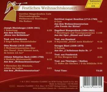 CD Aurelius-Sängerknaben Calw: Festliches Weihnachtskonzert 