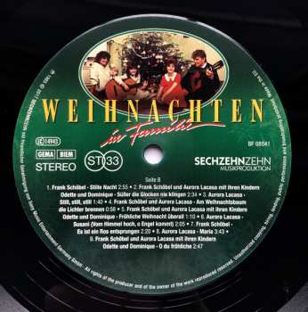 LP Aurora Lacasa: Weihnachten In Familie