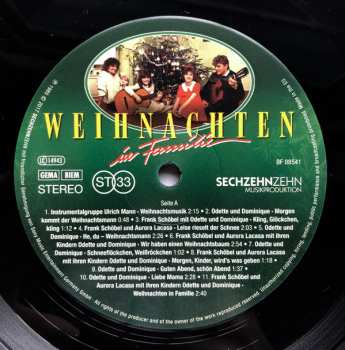 LP Aurora Lacasa: Weihnachten In Familie