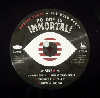 LP Austin Lucas: No One Is Immortal!