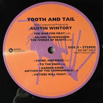 2LP Austin Wintory: Tooth And Tail