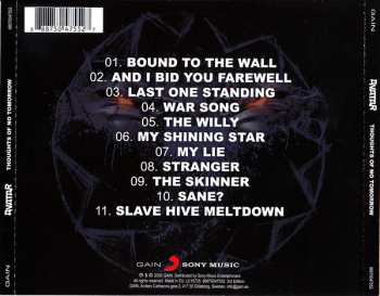 CD Avatar: Thoughts Of No Tomorrow