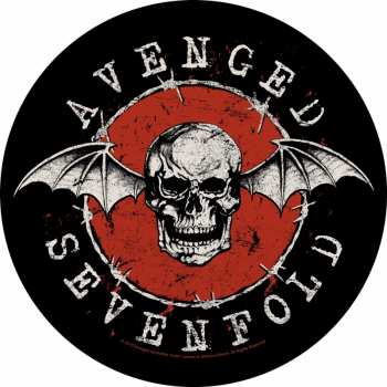 Merch Avenged Sevenfold: Aplicación en la espalda Distressed Skull 
