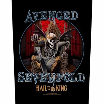 Merch Avenged Sevenfold: Aplicación en la espalda Hail To The King 