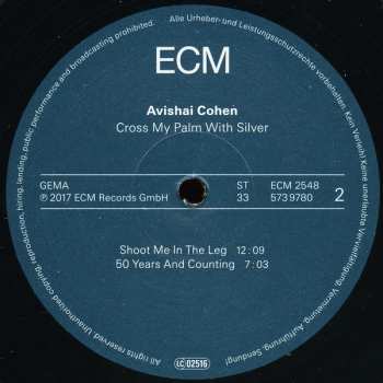 LP Avishai E. Cohen: Cross My Palm With Silver