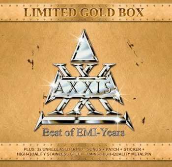 3CD/Caja Axxis: Best Of EMI-Years (Limited Gold Box) LTD