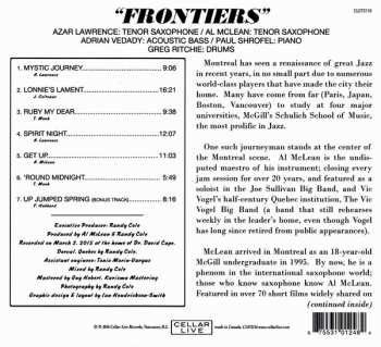 CD Azar Lawrence: "Frontiers"