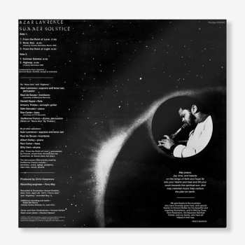 LP Azar Lawrence: Summer Solstice