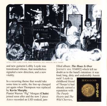 CD Billy Thorpe And The Aztecs: Live