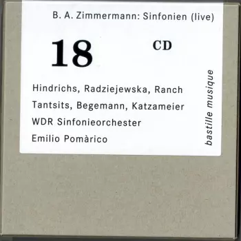 WDR Sinfonieorchester Köln: Sinfonien (Live)