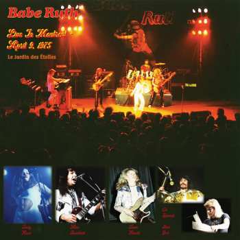 CD Babe Ruth: Live In Montreal - April 9 1975