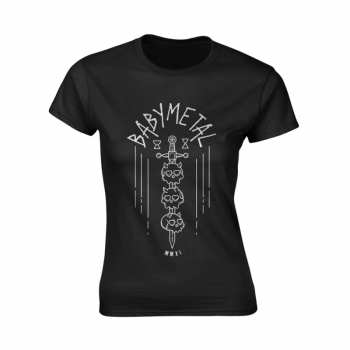 Merch Babymetal: Camiseta Mujeres Skull Sword
