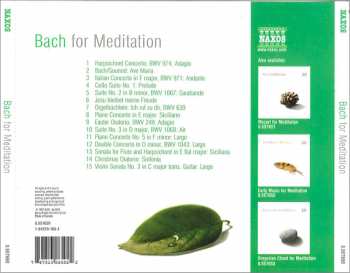 CD Johann Sebastian Bach: Bach For Meditation