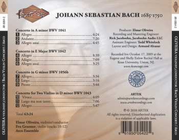 CD Johann Sebastian Bach: Violin Concerti