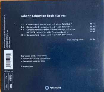 CD Johann Sebastian Bach: Harpsichord Concertos III