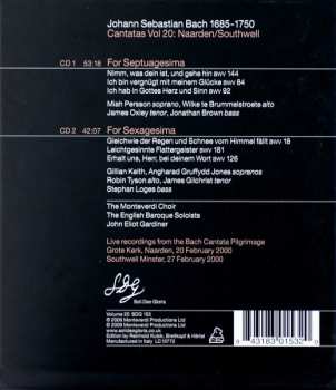 2CD Johann Sebastian Bach: Cantatas Vol. 20: Naarden / Southwell