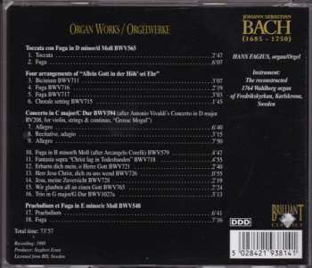 9CD/Caja Johann Sebastian Bach: Organ Works Vol. II = Orgelwerke Vol. II
